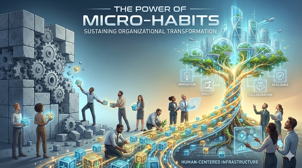 The Power of Micro-Habits in Sustaining Organizational Transformation