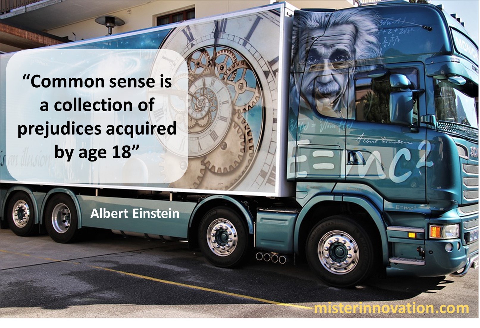 Albert Einstein Common Sense