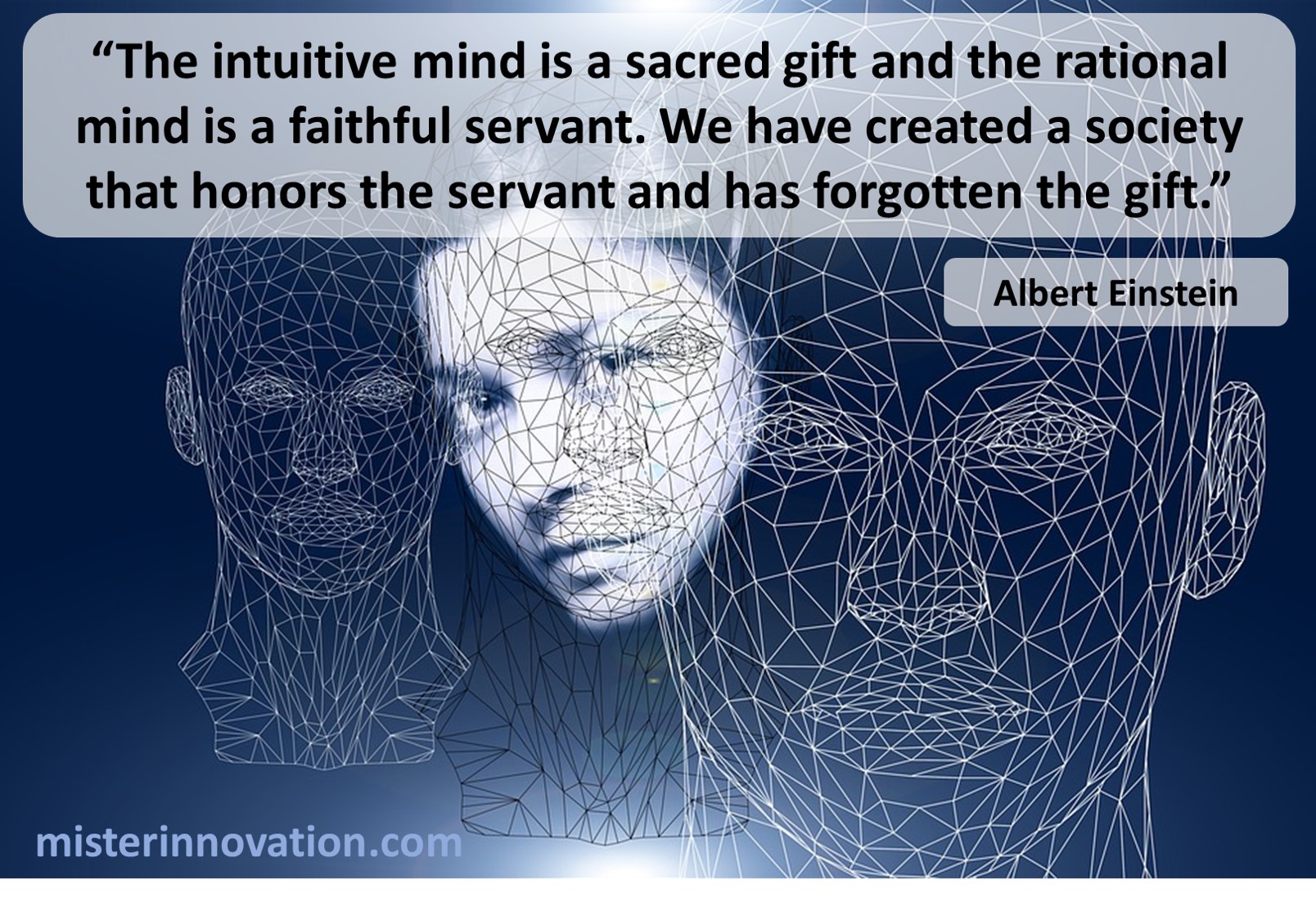 Albert Einstein Intuitive Mind