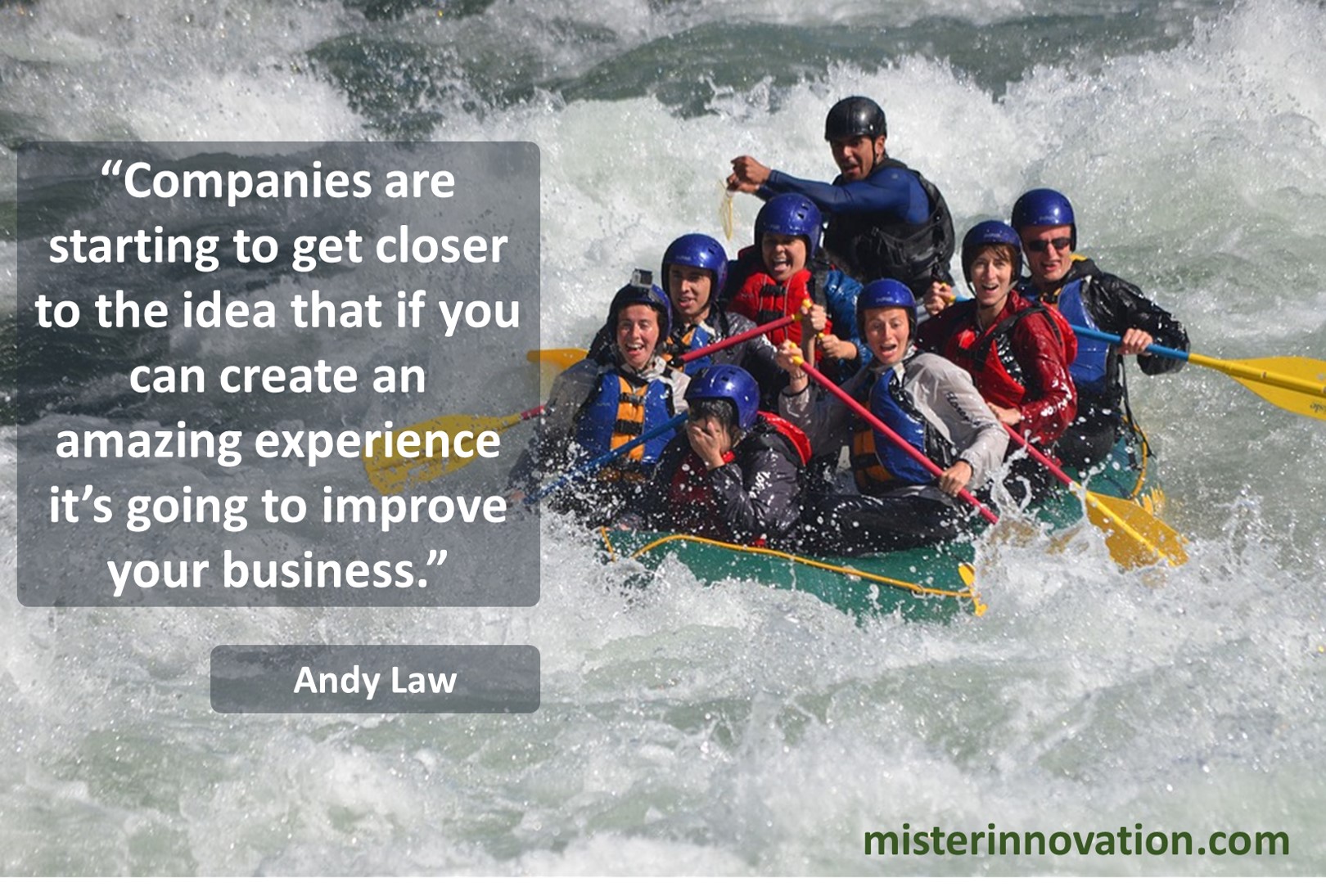 Andy Law Experience Business