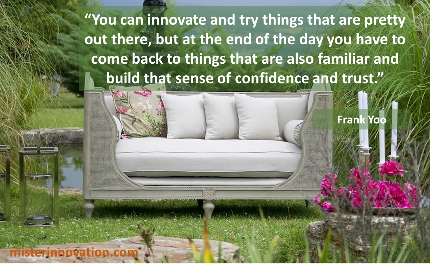 Frank Yoo Innovation Confidence Trust