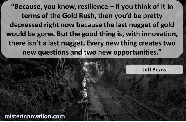 Jeff Bezos Gold Rush Innovation