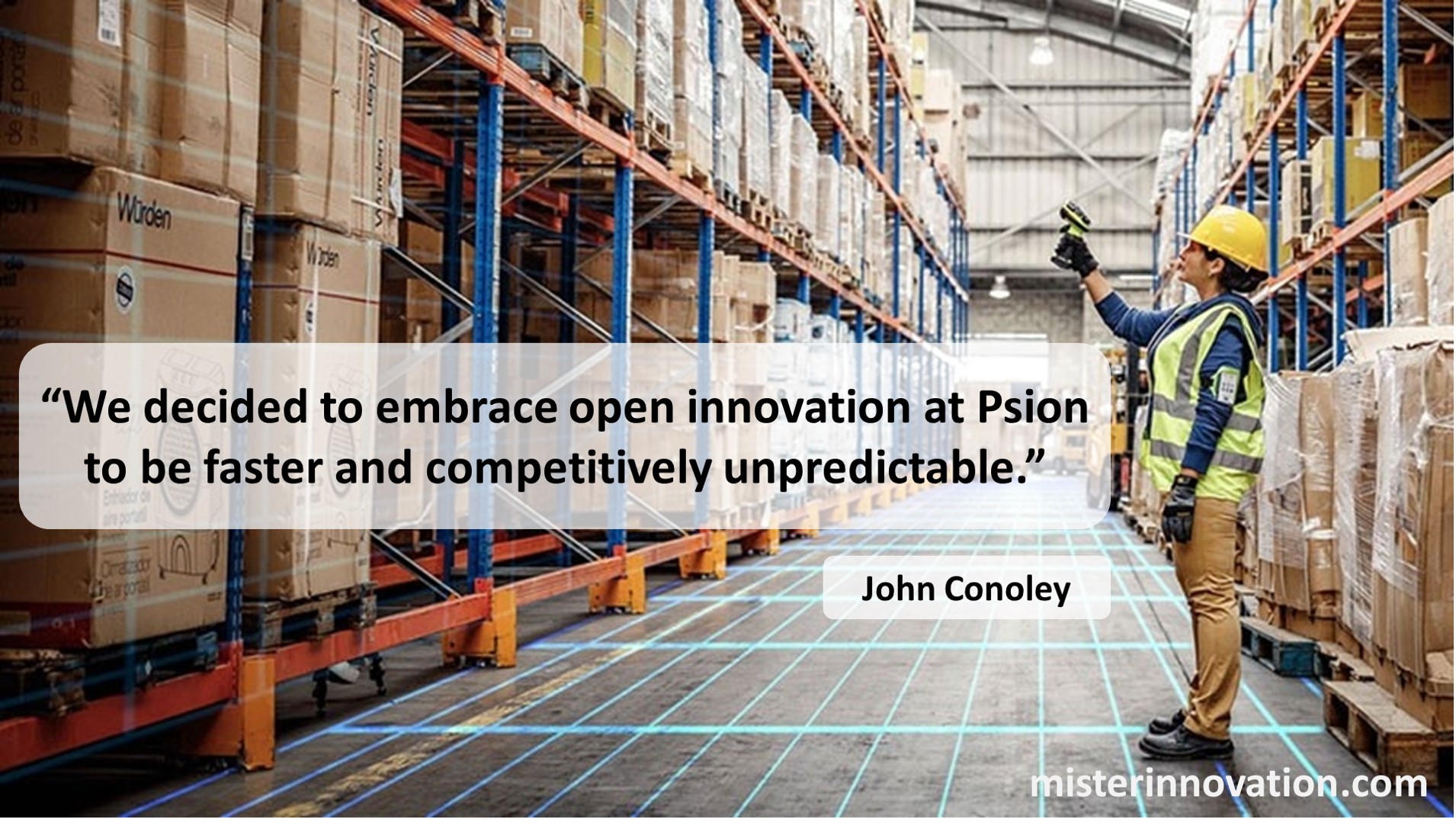 John Conoley Psion Teklogix Open Innovation