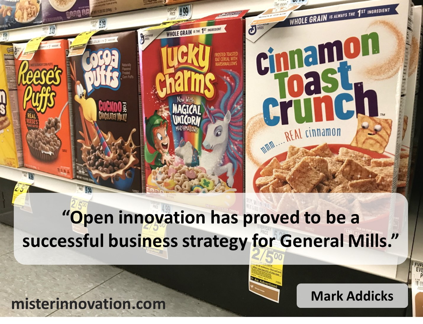 Mark Addicks General Mills Open Innovation
