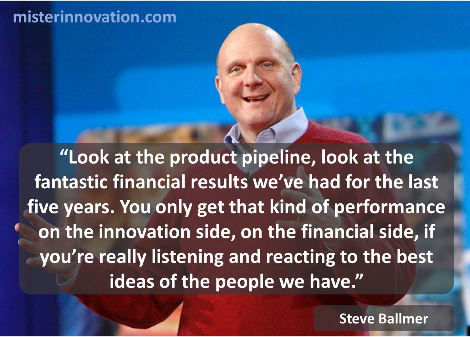 Steve Ballmer New Products