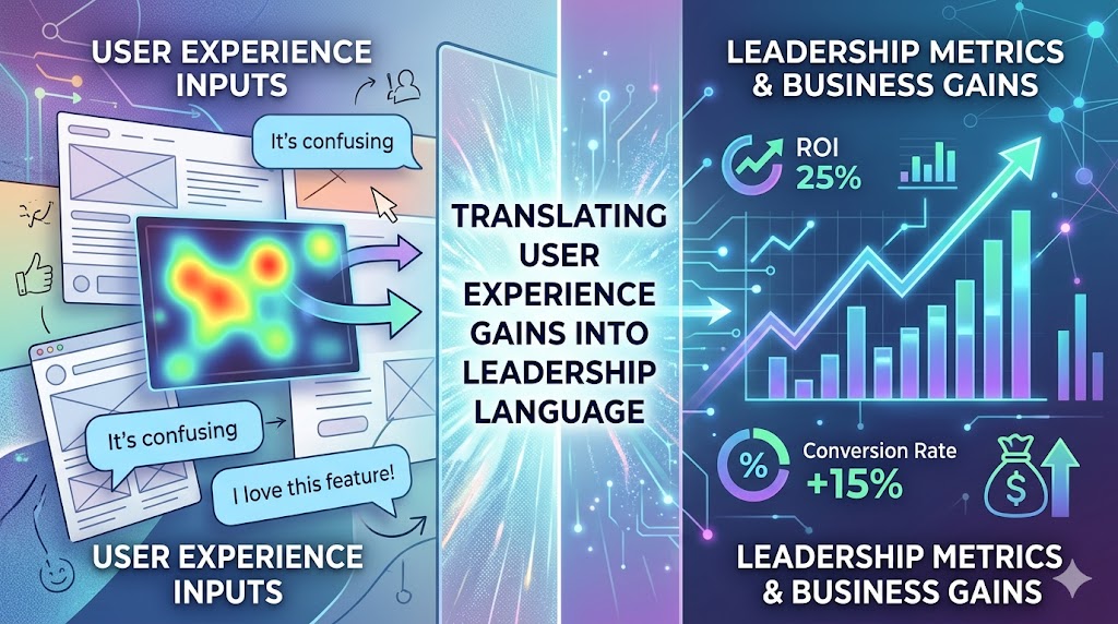 Translating User Experience Gains into Leadership Language