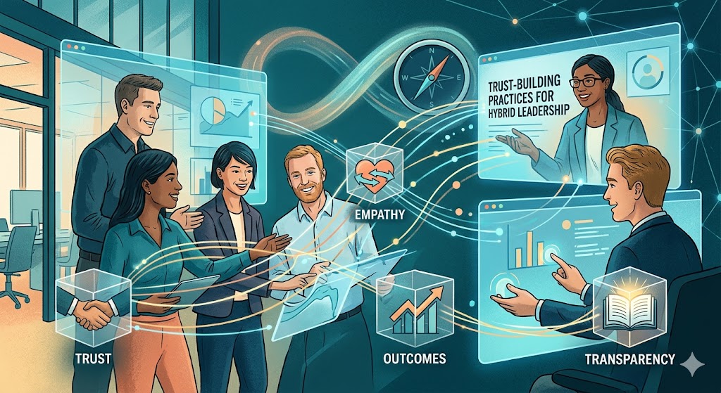 Trust-Building Practices for Hybrid Leadership