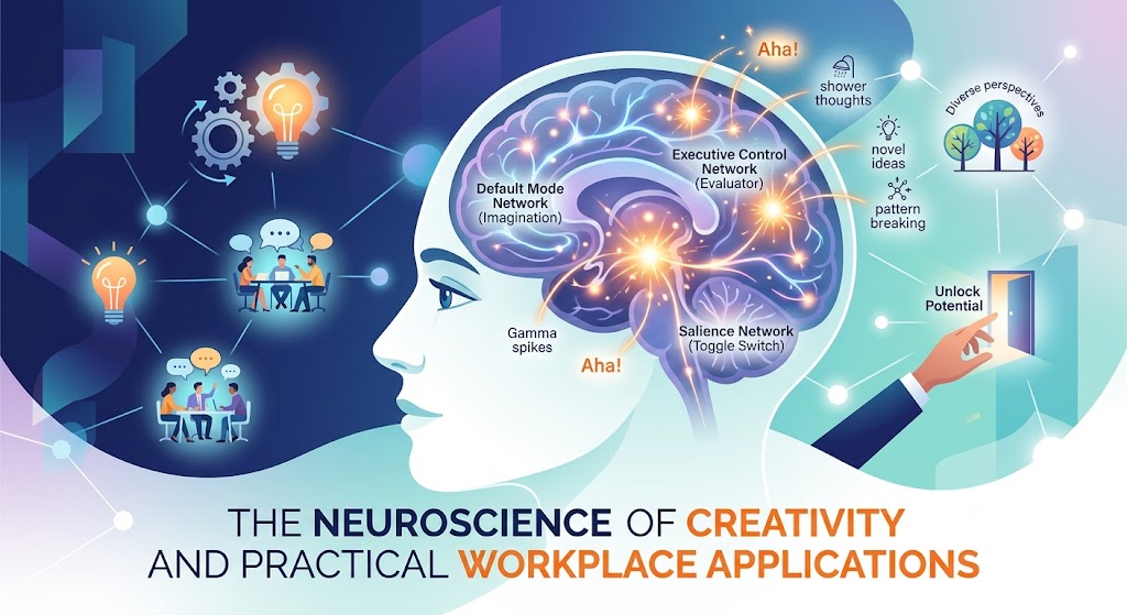 The Neuroscience of Creativity and Practical Workplace Applications