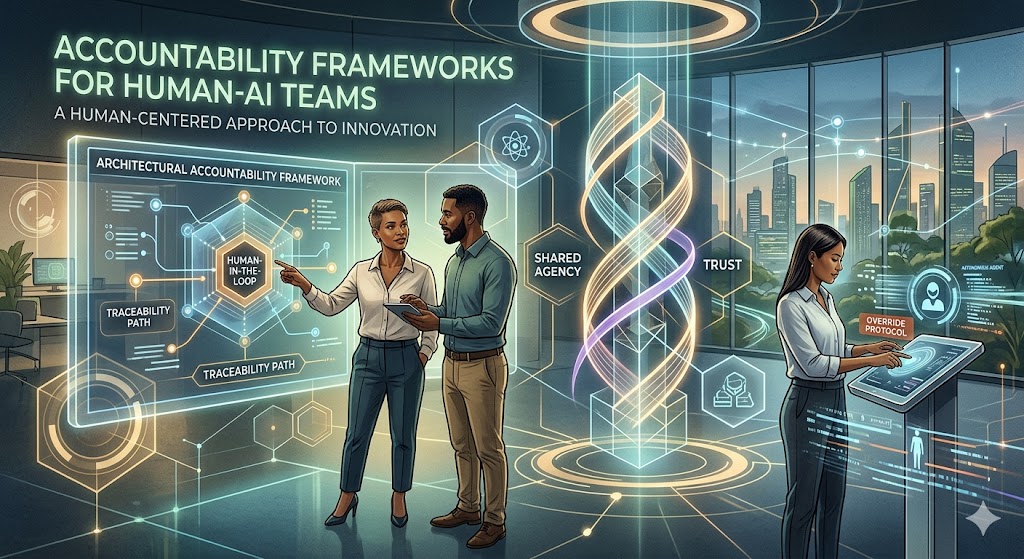 Accountability Frameworks for Human-AI Teams