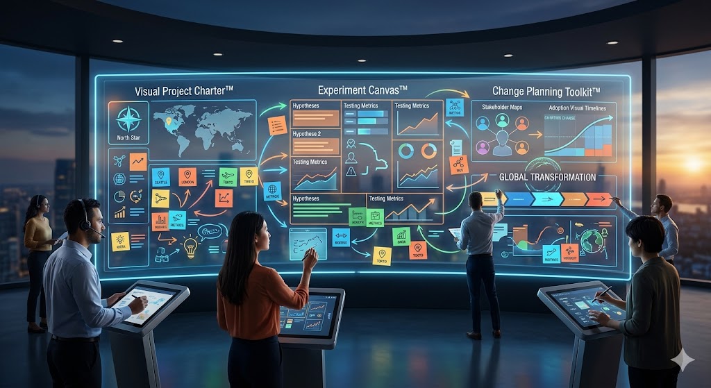 How Visual Frameworks Align Remote and Global Teams