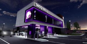 Taco Bell Futuristic Drive Thru