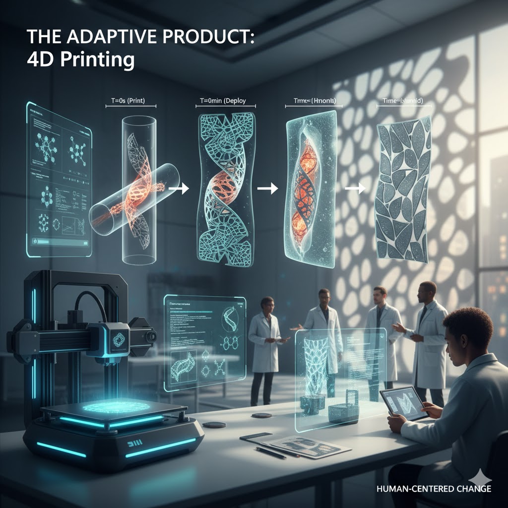 Why 4D Printing is the Next Frontier of Human-Centered Change