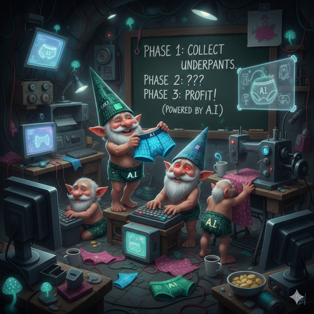 Was Your AI Strategy Developed by the Underpants Gnomes?