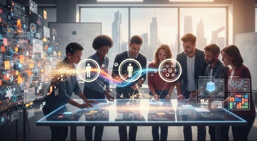 The Human Role in Connecting AI-Generated Ideas