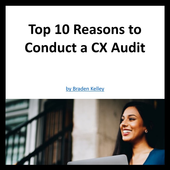 Customer Experience Audit ROI Flipbook