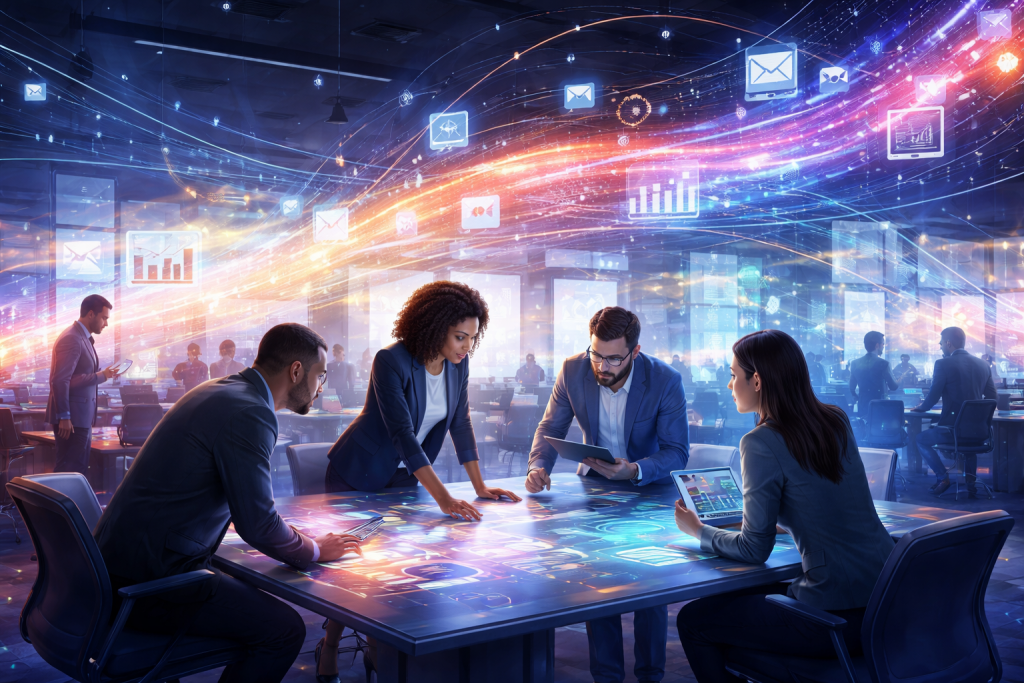 Organizational Digital Exhaust Analysis