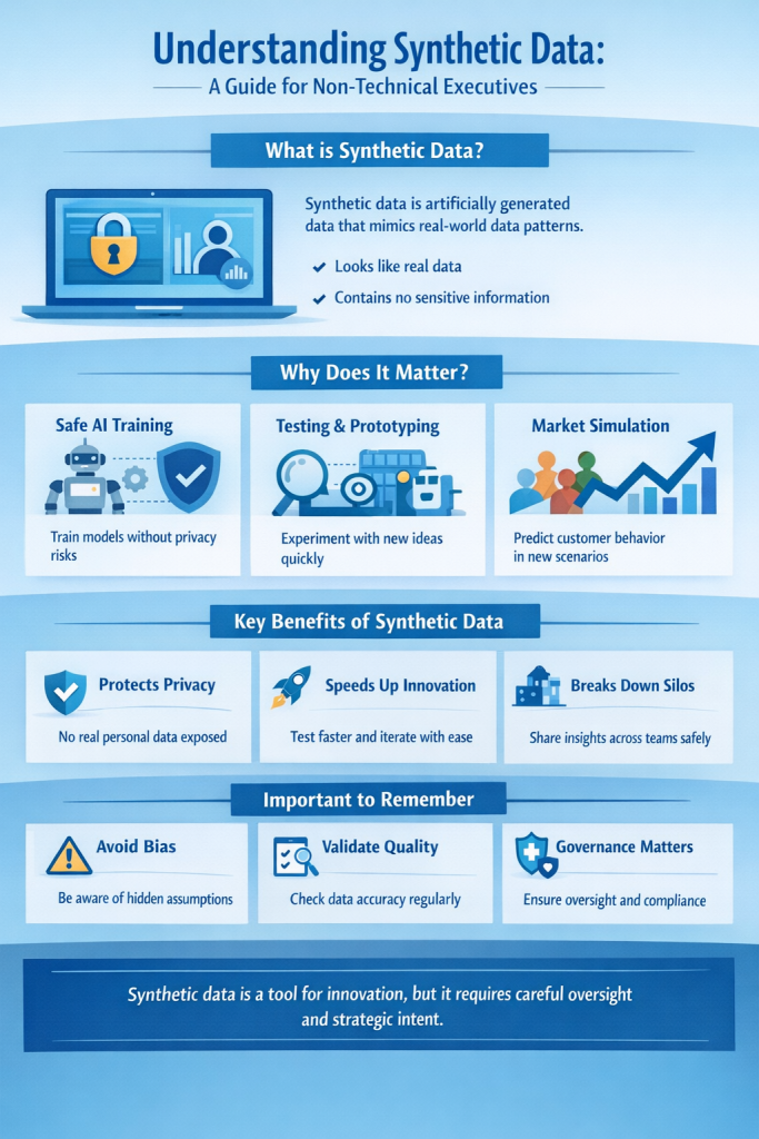 Synthetic Data Infographic