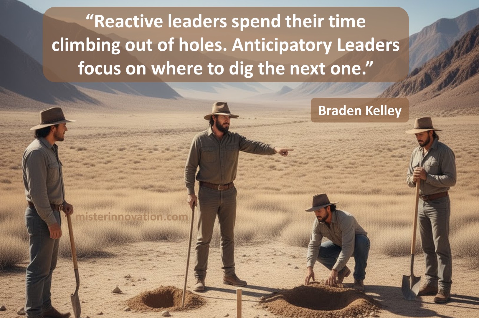 Anticipatory Leader Quote