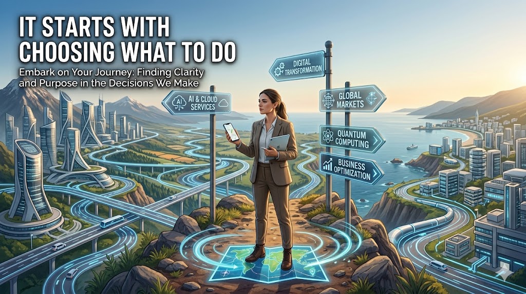 It Starts with Choosing What to Do