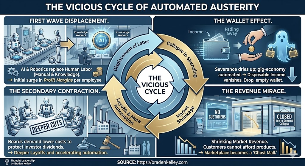 Vicious Cycle of Automated Austerity