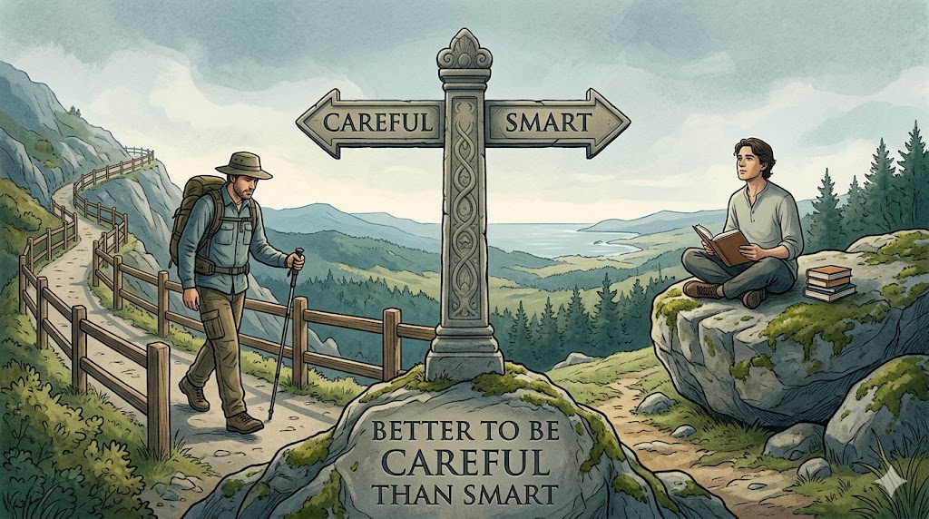 Better to be Careful than Smart