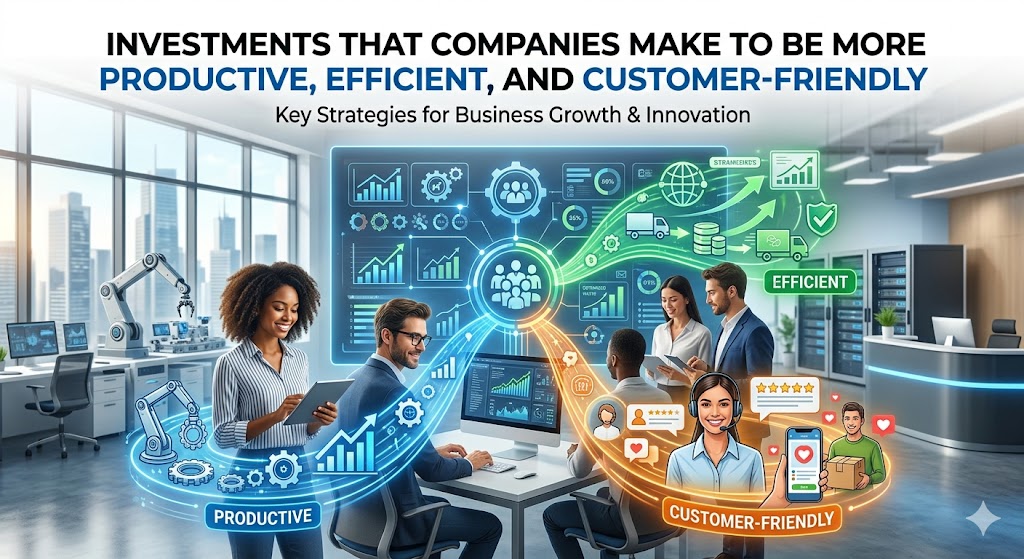 Investments That Make Your Company More Productive, Efficient and Customer-Friendly