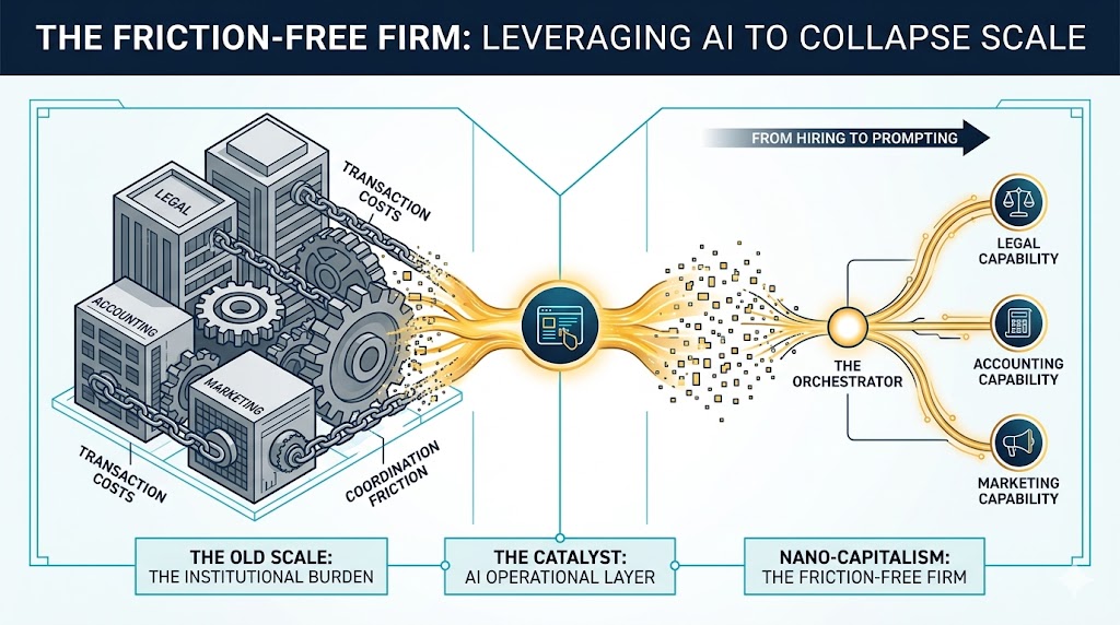 Nano-Capitalism and the Collapse of Organizational Friction