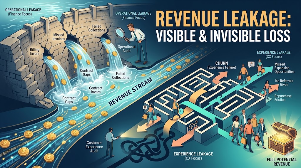 Revenue Leakage: The Experience Failures Draining Your P&L
