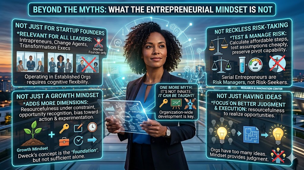 What the Entrepreneurial Mindset is Not