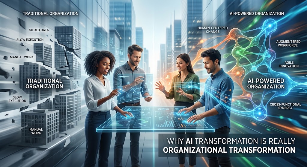 Why AI Transformation Is Really Organizational Transformation