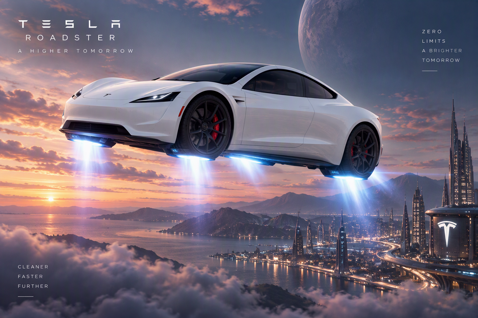 Innovation or Not? The Tesla Roadster With SpaceX Thrusters